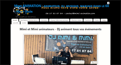 Desktop Screenshot of mimi-animation.com